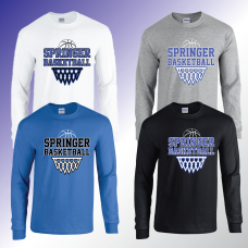 Springer Basketball Long Sleeve Tee